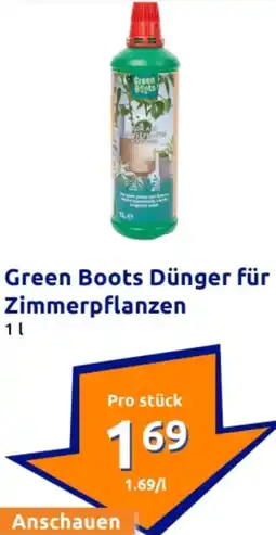 Action Green Boots Dünger für Zimmerpflanzen Angebot