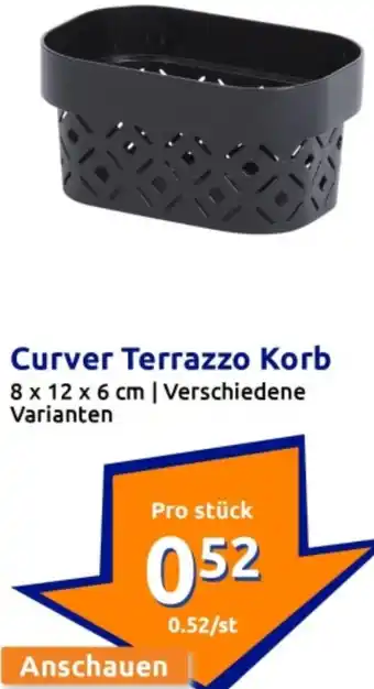 Action Curver Terrazzo Korb Angebot