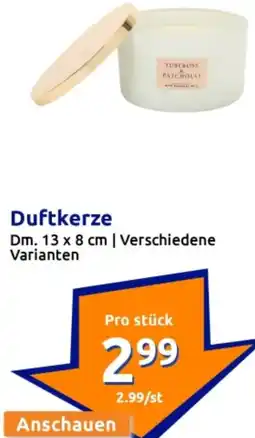 Action Duftkerze Angebot