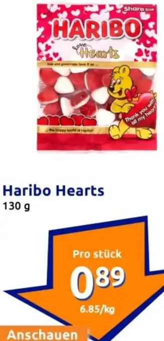 Action Haribo Hearts Angebot