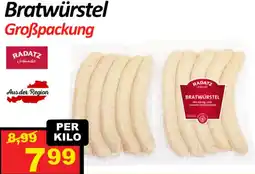 Wurstico Bratwürstel Groẞpackung Angebot