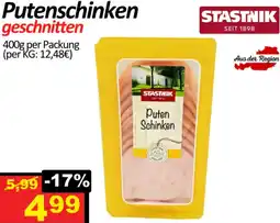 Wurstico Putenschinken Angebot