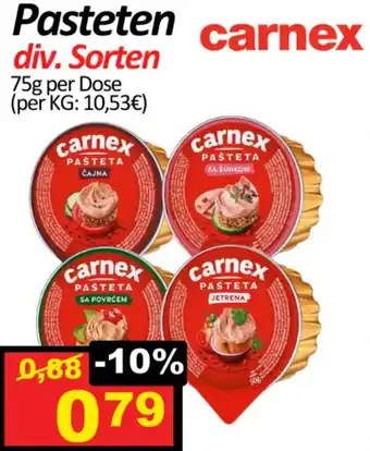 Wurstico Pasteten Angebot