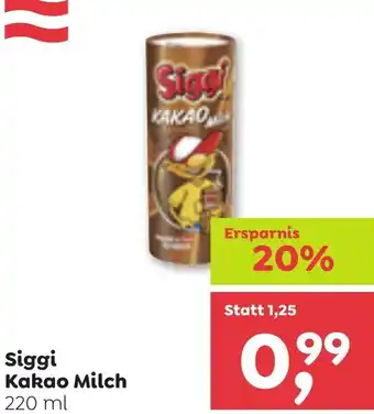 ADEG Siggi Kakao Milch Angebot