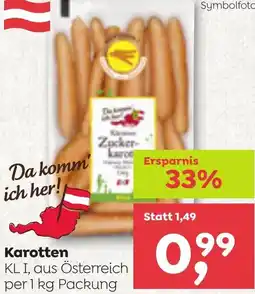 ADEG Karotten Angebot