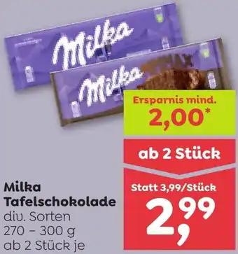 ADEG Milka Tafelschokolade Angebot