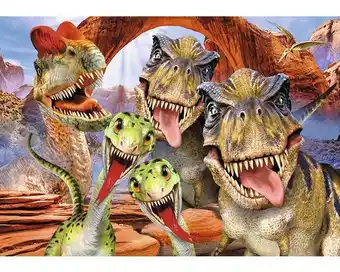 Hornbach Fototapete 12845P8 Papier Selfies Dinosaurier 368x254 cm Angebot