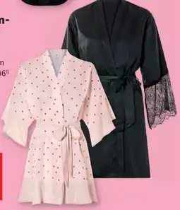 Lidl Esmara Damen Satin Kimono Angebot