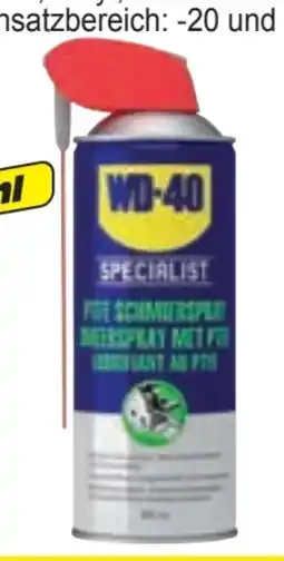 Zgonc WD-40 PTFE-Schmierspray Specialist Angebot