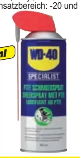 Zgonc WD-40 PTFE-Schmierspray Specialist Angebot