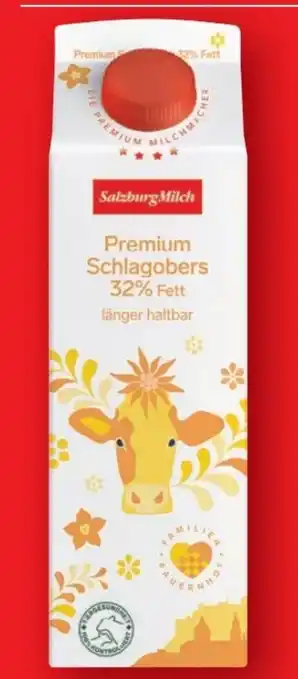 Lidl Salzburg Milch Premium Schlagobers Angebot