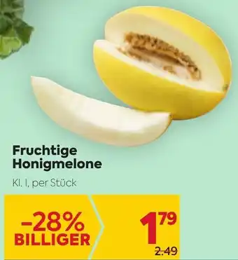 Billa Fruchtige Honigmelone Kl. I Angebot