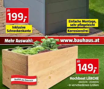 Bauhaus Hochbeet Lärche Angebot