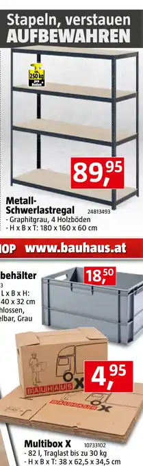 Bauhaus Regalux Schwerlastregal R250 Angebot