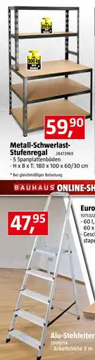 Bauhaus Regalux Stufenregal Angebot