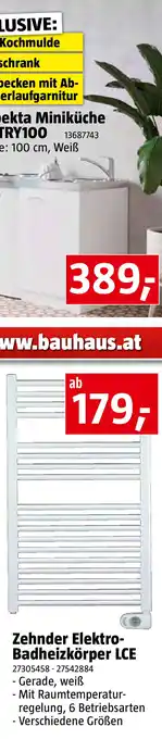 Bauhaus Zehnder Elektro-Badheizkörper LCE Angebot