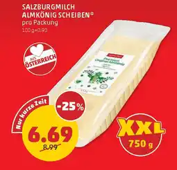 PENNY Salzburg Milch Almkönig Angebot