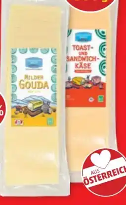 PENNY Gmundner Milch Gouda Scheiben Angebot