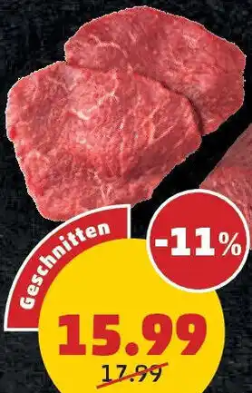 PENNY Rindsschnitzelfleisch Angebot