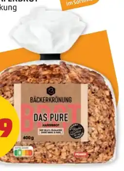 PENNY Bäckerkrönung Das Pure Haferbrot Angebot