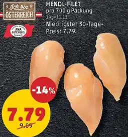 PENNY Hendlfilet Angebot