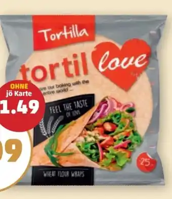 PENNY Tortilla Tortillove Angebot