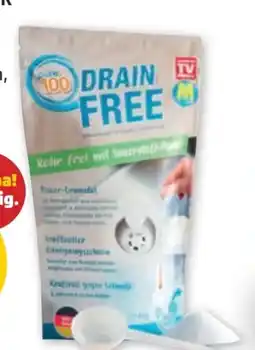 PENNY Media Shop Pure100 Drain Free Abflussreiniger Angebot