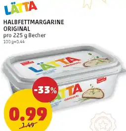 PENNY Halbfettmargarine original Angebot