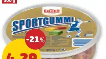 PENNY Egger Sportgummi Angebot