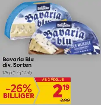 Billa Bavaria Blu 175 g Angebot
