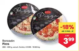 MPreis Roncadin Pizza Angebot