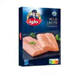 MPreis iglo Wildlachs, Kabeljau oder Garnelen versch. Sorten MPREIS Angebot