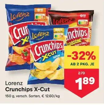 MPreis Crunchips X-Cut Angebot