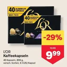 MPreis L'Or Kaffeekapseln Angebot