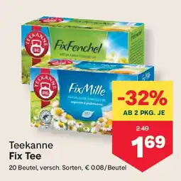 MPreis Fix Tee Angebot