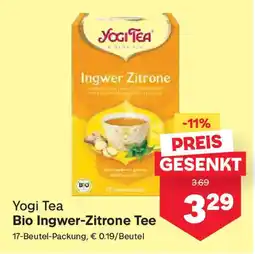 MPreis Ingwer-Zitrone Tee Angebot