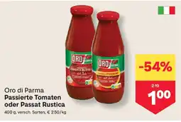 MPreis Passierte Tomaten oder Passata Rustica Angebot