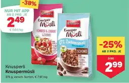 MPreis Knusperli Knuspermüsli Angebot