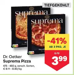 MPreis Suprema Pizza versch. Sorten Angebot