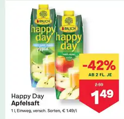 MPreis Happy Day Apfelsaft Angebot