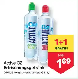 MPreis Active O2 Erfrischungsgetränk Angebot