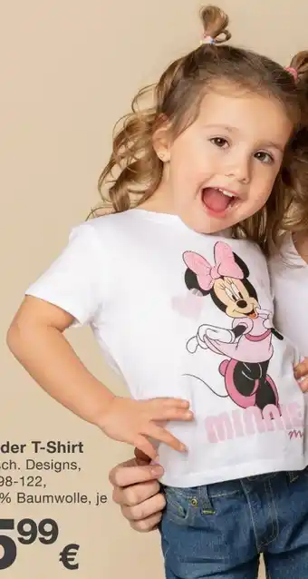 KiK Disney Minnie Mouse Kinder T-Shirt Angebot