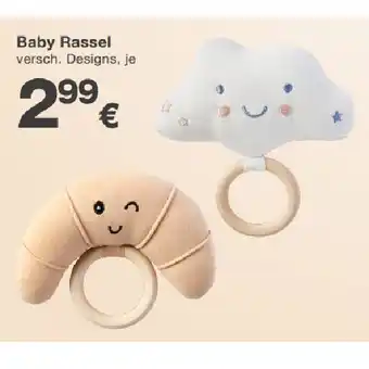 KiK Baby Rassel versch. Designs KiK Angebot