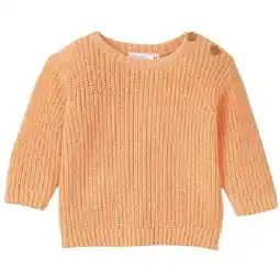 KiK Newborn Strickpullover Ergee, Schulterknöpfe, orange KiK Angebot