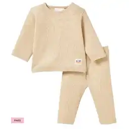 KiK Newborn Langarmshirt + Leggings Ergee, hellbraun KiK Angebot