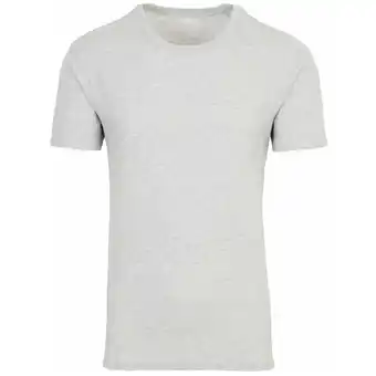 KiK Herren Basic T-Shirt X-Mail, Rundhalsausschnitt grau melange KiK Angebot