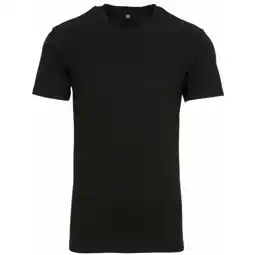 KiK Herren Basic T-Shirt X-Mail, Rundhalsausschnitt schwarz KiK Angebot