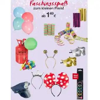 KiK Faschingsspaß zum kleinen Preis! versch. Sorten KiK Angebot