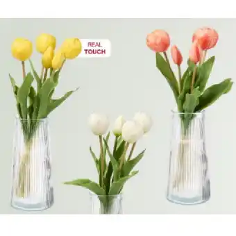 KiK Deko Tulpenstrauß, real touch KiK Angebot