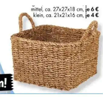 TEDi Deko-Korb 32x31x21 cm TEDi Angebot